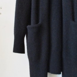 VCK-118　Robe knit (black)