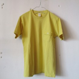 Pocket T-shirt (Dull yellow)