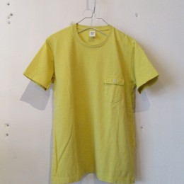 Pocket T-Shirt (Dull Yellow)