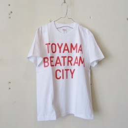 BEATRAM Tシャツ （白オレンジ）