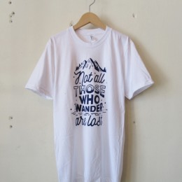 NOT ALL WHO WANDER (WHITE)