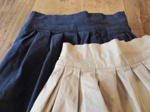 LADIES` Tucked Skirt