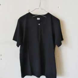Henleyneck T-Shirt (C/#07 Black)