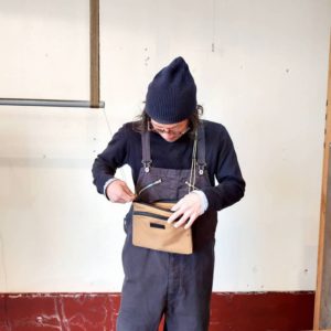 大きさ比較：整理整頓（これがここだな？）の、店主　172cm/COYOTE着用