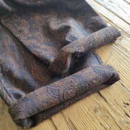 ロールアップして（ちょっと短めに！）履いてもかわいかったですよ。