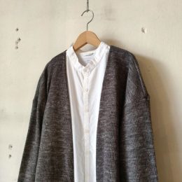 さらっと羽織った感じや・・