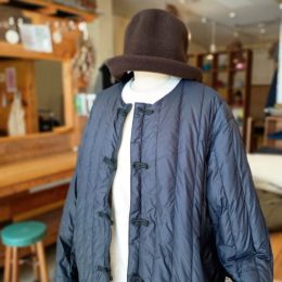 TAION-JK01JS
REVRSIBLE CHINA BUTTON INNER DOWN JAKET