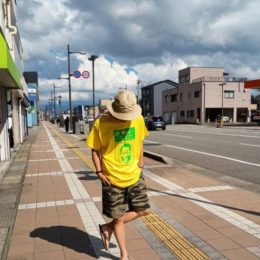 モデル:れんしゅうがんばらなかった・・(な?)の、店主 172cm,57kg/着用サイズ:L