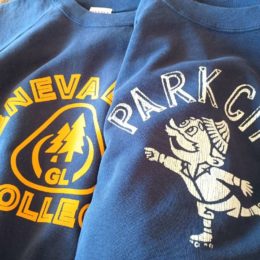 FADED L/S CREW SWEAT