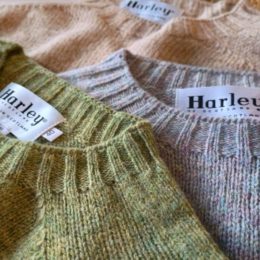 Harley of Scotlandのニットたち
