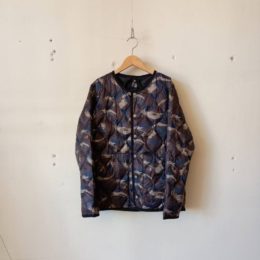 MILITARY CREW NECK DOWN JKT (PAINT CAMO)
