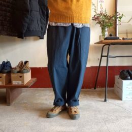 で、 履くとこんな感じです。