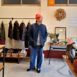 モデル：70’s（生産？）の、店主　172cm,57kg/着用サイズ：S